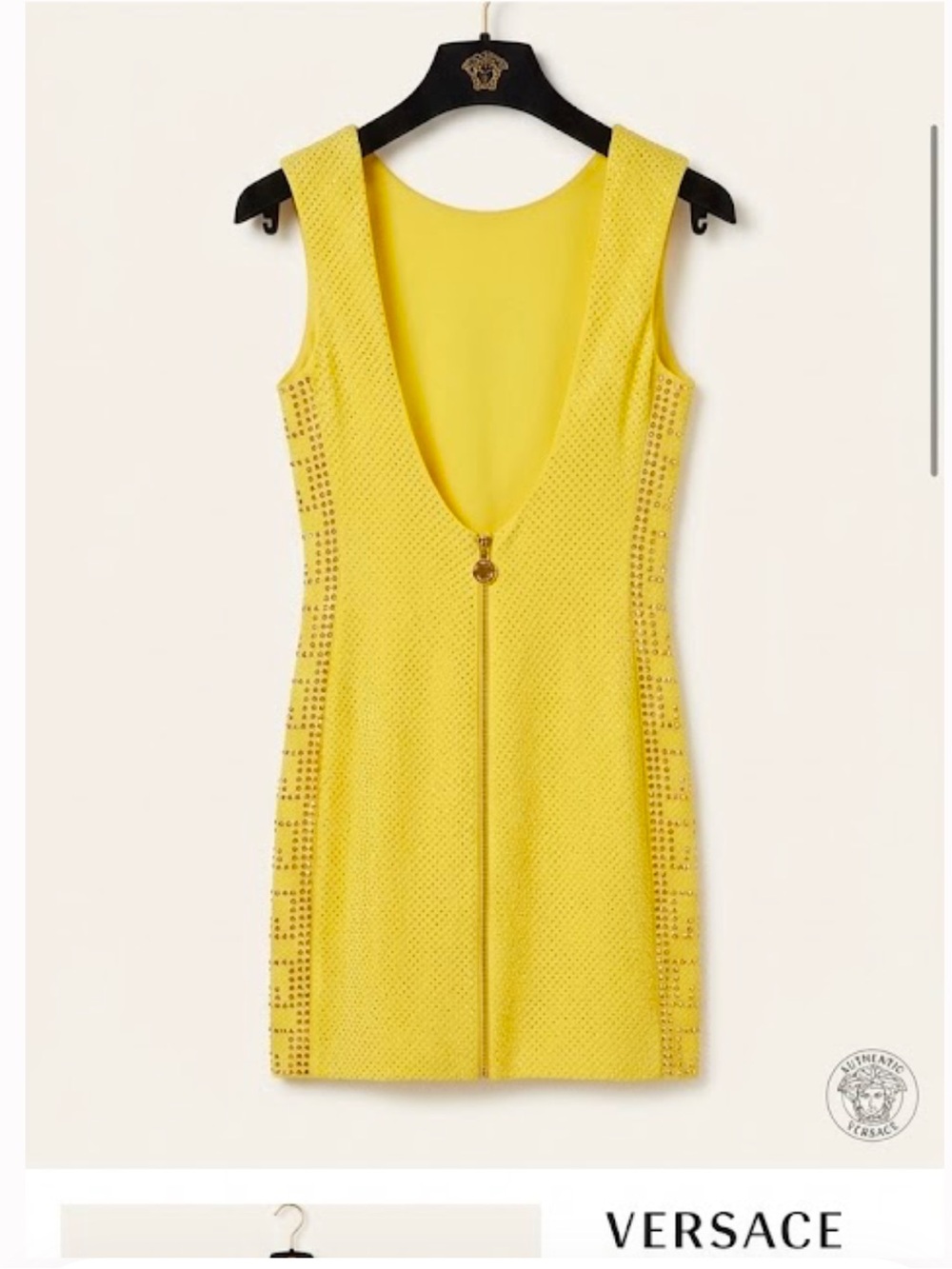 Versace yellow dress 💵